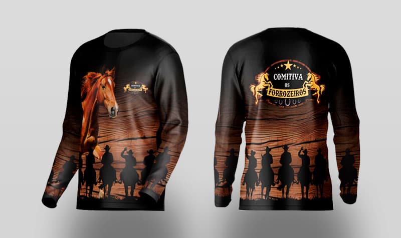 Camiseta Comitiva Os Forrozeiros